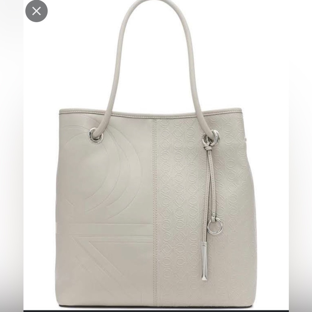 Calvin Klein Gabrianna Monogram North/South Tote